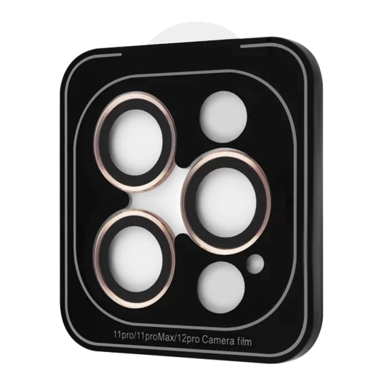 Скло для камери Achilles for iPhone 11Pro/11ProMax/12Pro Gold