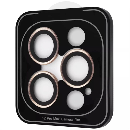 Скло для камери Proove Achilles для iPhone 12 Pro Max Gold - ціна, характеристики, відгуки, розстрочка, фото 1