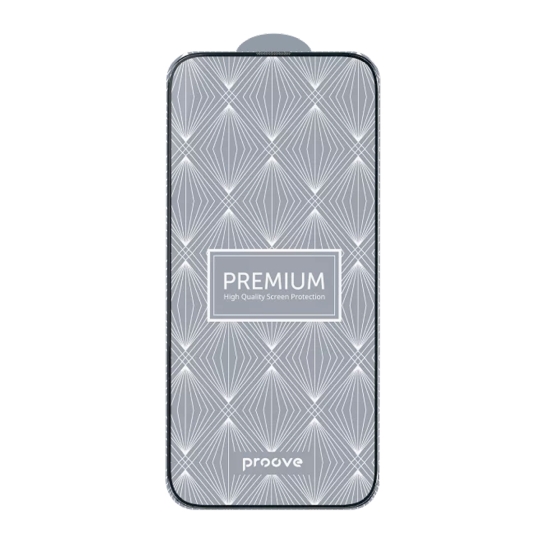 Скло Proove Premium for iPhone 14 Pro/15/16 Front Black - ціна, характеристики, відгуки, розстрочка, фото 1