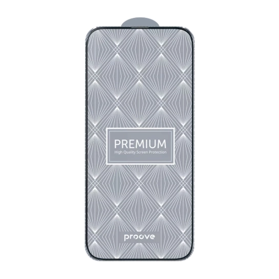 Стекло Proove Premium for iPhone 14 Pro/15/16 Front Black