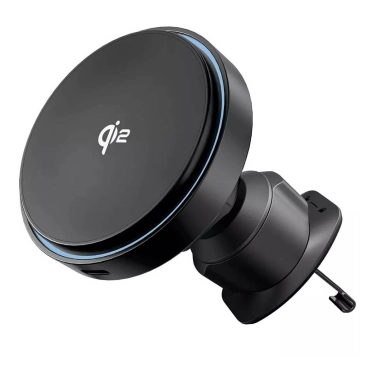 Беспроводное зарядное устройство-держатель Proove Light Circle Qi2 15W Metal Gray - цена, характеристики, отзывы, рассрочка, фото 1