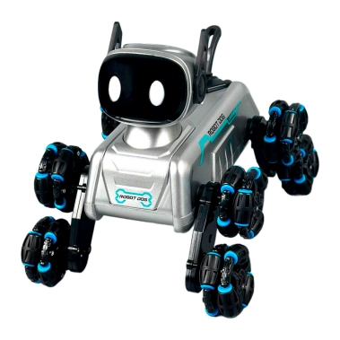 Інтерактивний Робот Пес Stunt з димом та підсвічуванням 8882E Сірий - цена, характеристики, отзывы, рассрочка, фото 1