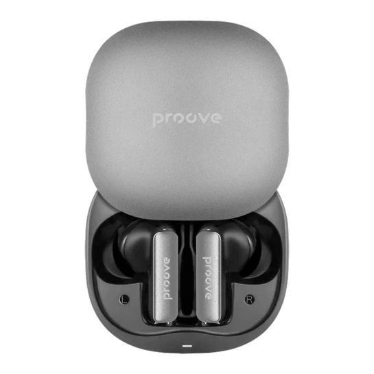 Бездротові навушники Proove NoLimit TWS with Hybrid ANC (APP) Black/Gray