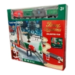 Поезд рождественский электрический Merry Christmas (модель 9263-1C)