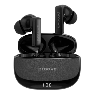 Бездротові навушники Proove Dreamer TWS with ANC (APP) Black - цена, характеристики, отзывы, рассрочка, фото 1