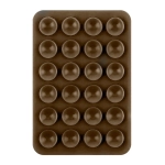 Тримач-присоска для телефона Velcro Brown