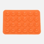 Тримач-присоска для телефону Velcro Orange