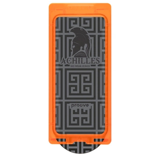 Защитное скло Proove Achilles Installation Box iPhone 16Pro Max/17 Pro Max Front Black - ціна, характеристики, відгуки, розстрочка, фото 1