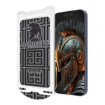 Защитное стекло Proove Achilles Installation Box iPhone 16Pro/17/17 Pro Front Black