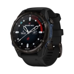 Смарт-часы Garmin Descent Mk3i 43 mm Carbon Gray DLC Titanium w. Black Silicone Band (010-02753-10/11)