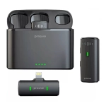 Бездротовий мікрофон петличний Proove Demo Lightning Black