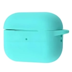 Чехол Silicone Case NEW for AirPods Pro 3 with Carbine Turquoise