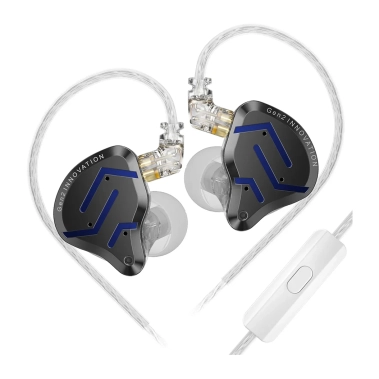 Проводные наушники Knowledge Zenith ZSN Pro 2 Mic Blue - цена, характеристики, отзывы, рассрочка, фото 1