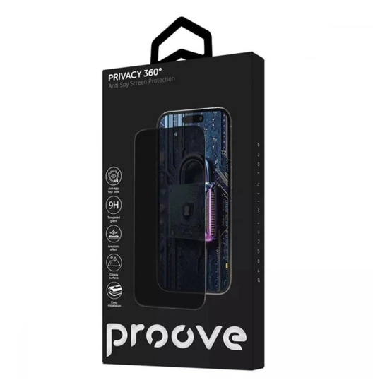 Защитное стекло Proove Privacy 360 Installation Box iPhone 17 Pro