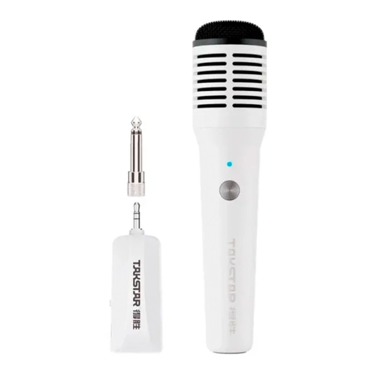 Беспроводной вокальный микрофон Takstar HM-300W Microphone White