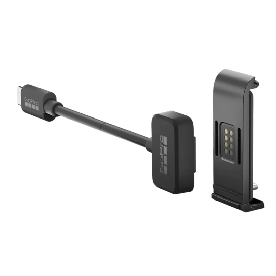 Боковая крышка с зарядным гнездом и кабелем Contacto Magnetic Door and Power Cable Kit для GoPro HERO13/12/11/10/9 Black (ADCON-001)