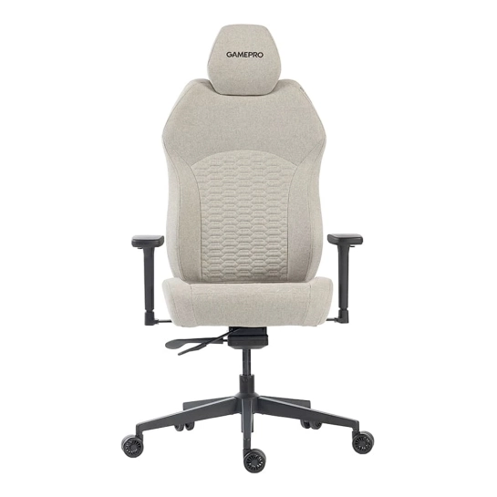 Ігрове крісло GamePro GC760LG Fabric Light Gray