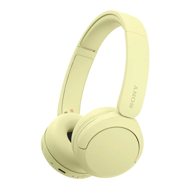 Беспроводные наушники Sony WH-CH520 Yellow - цена, характеристики, отзывы, рассрочка, фото 1