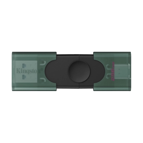 Флеш память Kingston USB 3.2/Type-C 256 GB DataTraveler Duo Green (DTDEG2/256GB)