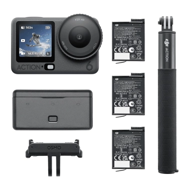 Экшн-камера DJI Osmo Action 6 Adventure Combo (CP.OS.00000506.02) - цена, характеристики, отзывы, рассрочка, фото 1
