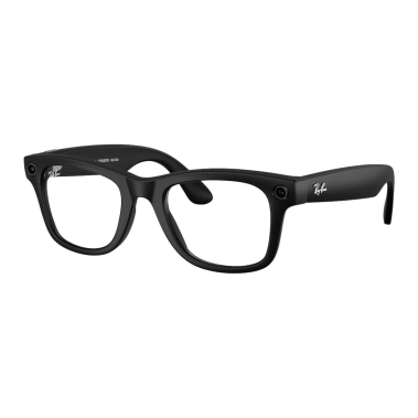Смарт-очки Ray-Ban Meta Wayfarer Gen 2 Large - Matte Black Frame with Clear Lenses (RW4012 601SSB 53-22) - цена, характеристики, отзывы, рассрочка, фото 1