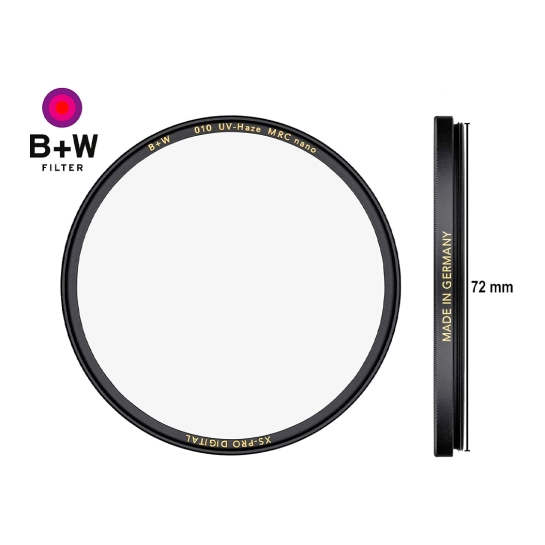 Светофильтр B+W UV-FILTER MRC nano MASTER 72 mm (1101507)