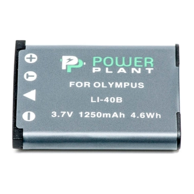 Аккумулятор PowerPlant для Olympus Li-40B, Li-42B, D-Li63, D-Li108, NP-45, NP-80, NP-82 (DV00DV1090) - цена, характеристики, отзывы, рассрочка, фото 1