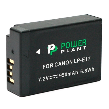 Аккумулятор PowerPlant для Canon LP-E17 (DV00DV1410) - цена, характеристики, отзывы, рассрочка, фото 1