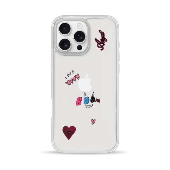 Чехол Pump Clear Case for iPhone 16 Pro Max Angel - цена, характеристики, отзывы, рассрочка, фото 1