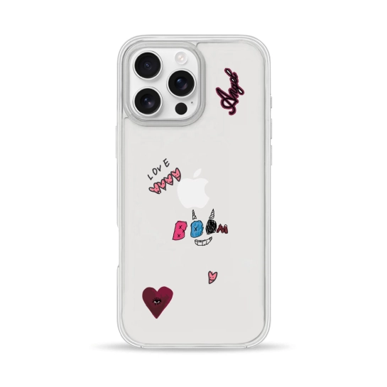Чохол Pump Clear Case для iPhone 16 Pro Max Angel