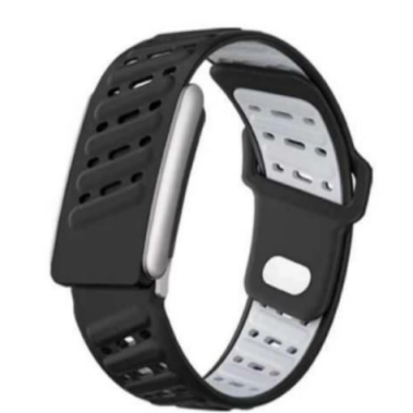 Ремінець для браслета WHOOP 5.0 Black/Silver - цена, характеристики, отзывы, рассрочка, фото 1