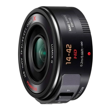 Об'єктив для фотоапарата Panasonic H-PS14042E-K Micro 4/3 Lens 14-42 mm f/3.5-5.6 - цена, характеристики, отзывы, рассрочка, фото 1