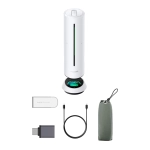 Розумний мікрофон із ШІ Insta360 Wave Graphite Arctic White