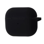 Чехол Silicone Case NEW for AirPods 4 with Carbine Black