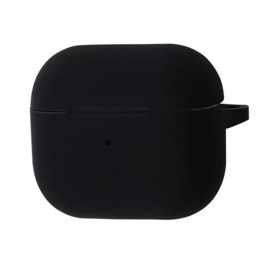 Чехол Silicone Case NEW for AirPods 4 with Carbine Black - цена, характеристики, отзывы, рассрочка, фото 1