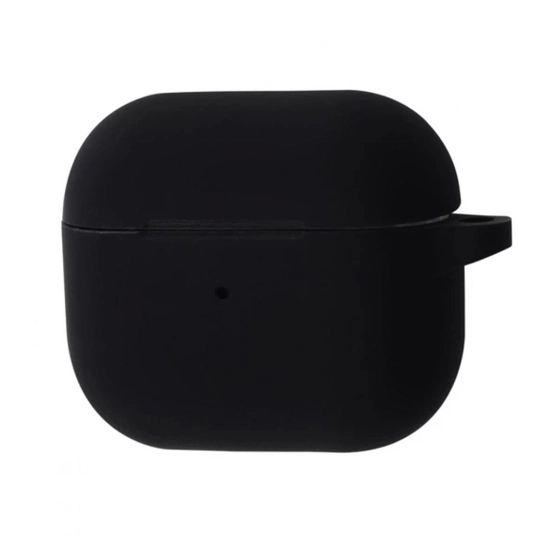 Чехол Silicone Case NEW for AirPods 4 with Carbine Black