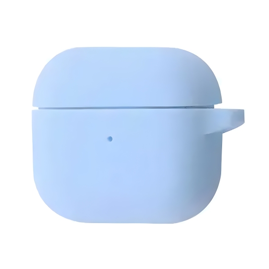 Чохол Silicone Case NEW for AirPods 4 with Carbine Lilac Cream - ціна, характеристики, відгуки, розстрочка, фото 1