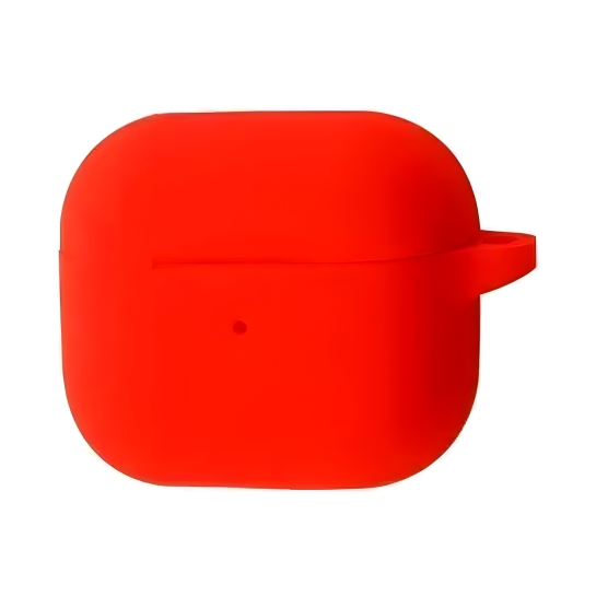 Чохол Silicone Case NEW for AirPods 4 with Carbine Red - ціна, характеристики, відгуки, розстрочка, фото 1