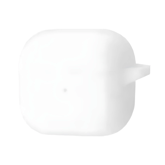 Чохол Silicone Case NEW for AirPods 4 with Carbine White