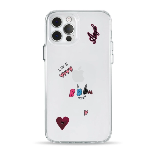 Чехол Pump Clear Case for iPhone 12/12 Pro Angel