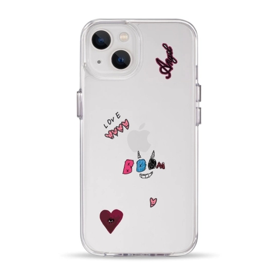 Чехол Pump Clear Case for iPhone 13 Angel