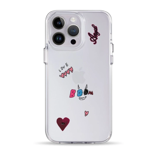 Чохол Pump Clear Case for iPhone 14 Pro Max Angel
