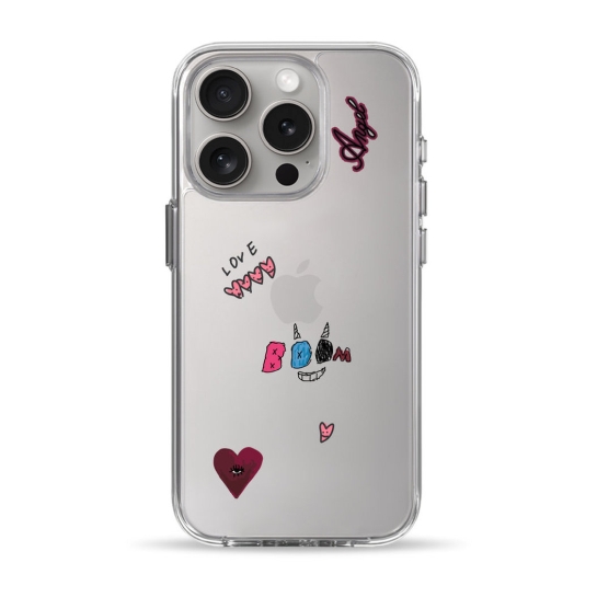 Чехол Pump Clear Case for iPhone 15 Pro Angel - цена, характеристики, отзывы, рассрочка, фото 1