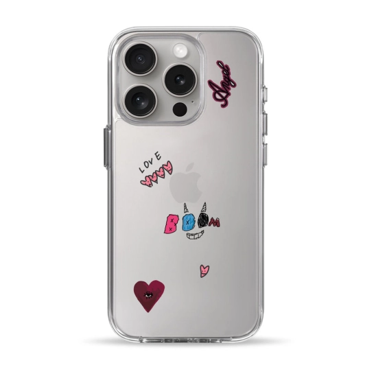 Чохол Pump Clear Case for iPhone 15 Pro Angel