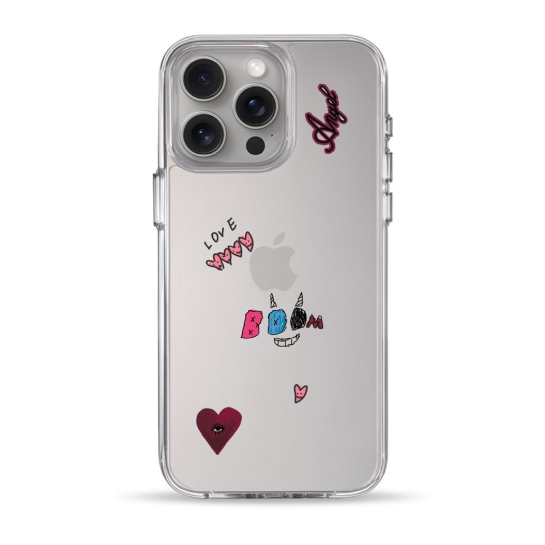 Чехол Pump Clear Case for iPhone 15 Pro Max Angel - цена, характеристики, отзывы, рассрочка, фото 1
