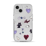 Чехол Pump Clear Case for iPhone 15 AngelKitty
