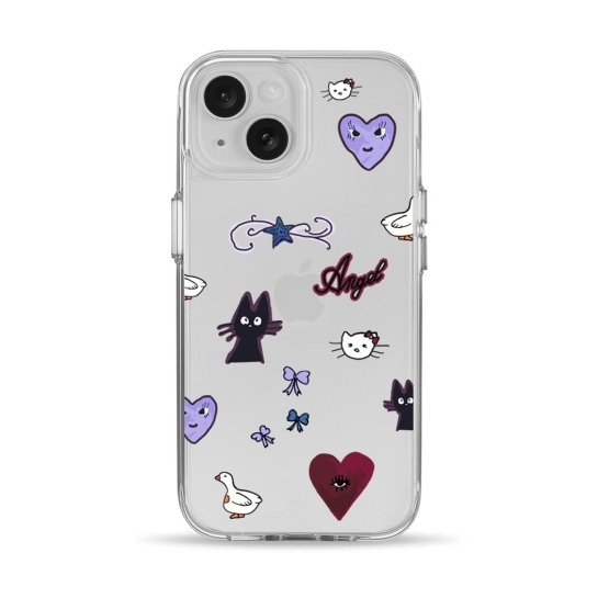 Чохол Pump Clear Case for iPhone 15 AngelKitty - ціна, характеристики, відгуки, розстрочка, фото 1