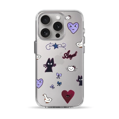 Чехол Pump Clear Case for iPhone 15 Pro AngelKitty - цена, характеристики, отзывы, рассрочка, фото 1