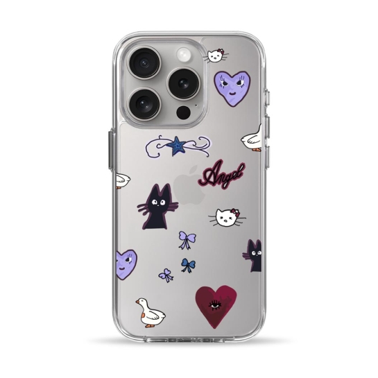 Чехол Pump Clear Case for iPhone 15 Pro AngelKitty - цена, характеристики, отзывы, рассрочка, фото 1