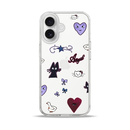 Чехол Pump Clear Case for iPhone 17 AngelKitty - цена, характеристики, отзывы, рассрочка, фото 1